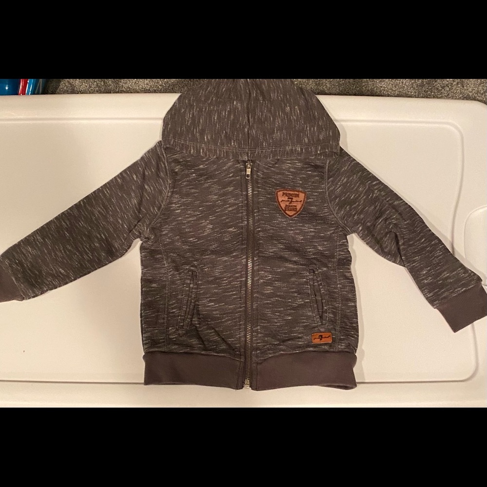 EUC 7 for all Mankind Hoodie size 3T